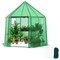 Mini Walk-In Greenhouse with PE Cover 78” x 68” x 75” Portable Garden Plant House